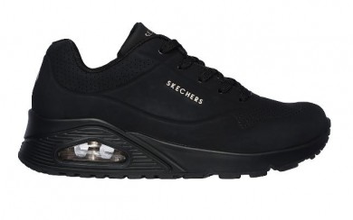 Skechers Womens Black Uno Stand On Air 
