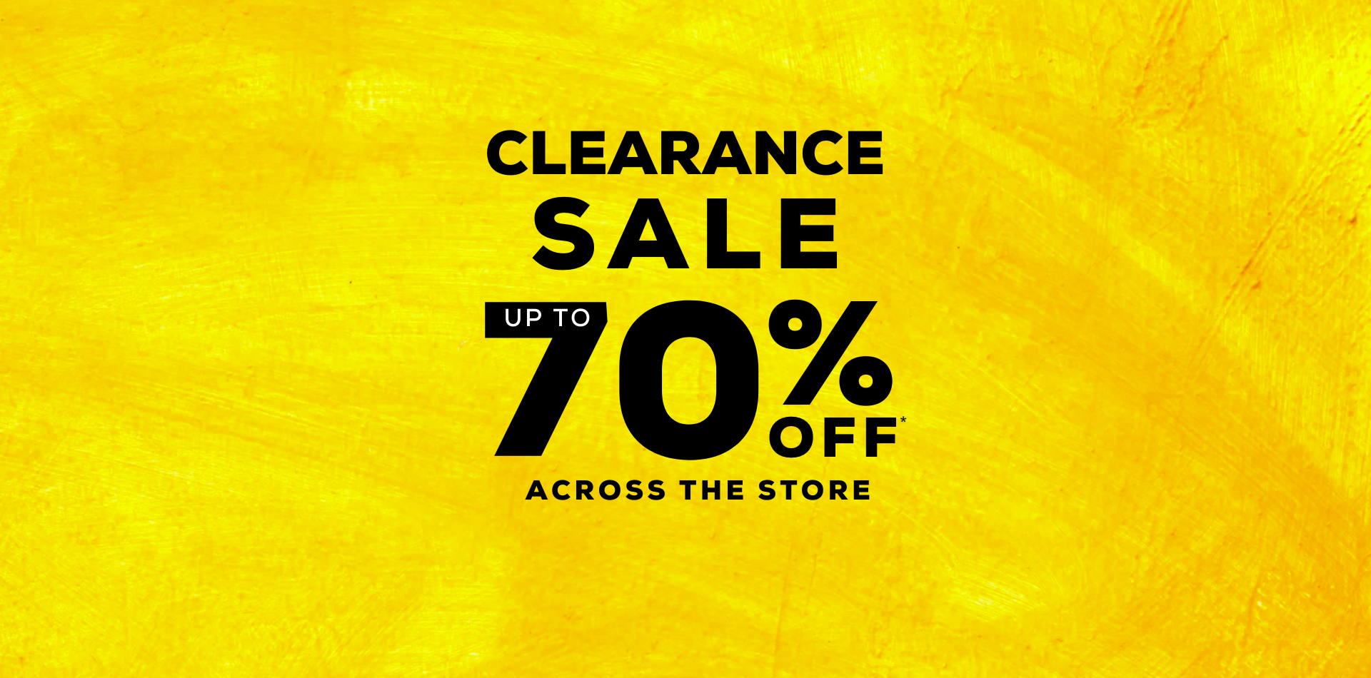 Clearance Sale 70% Off 2025